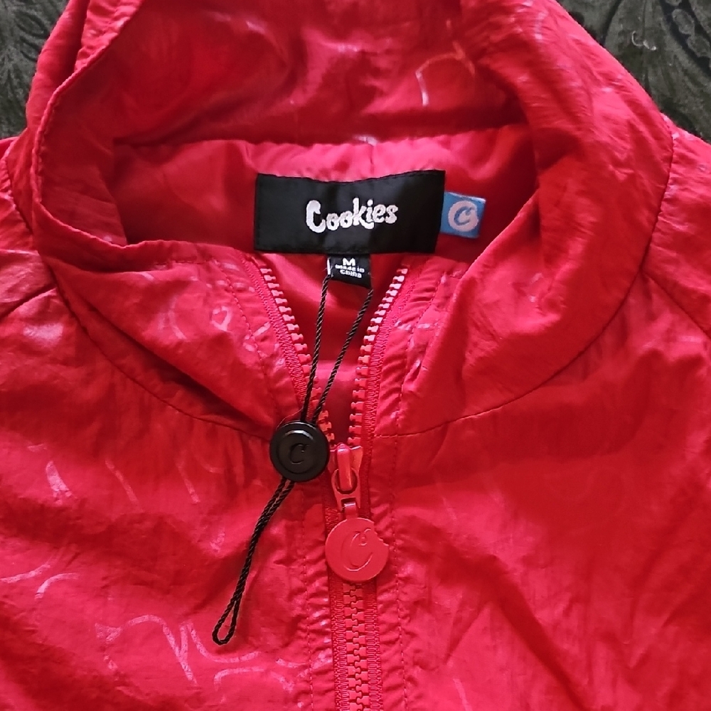 COOKIES Bold Red Jacket - Picture 2 of 5